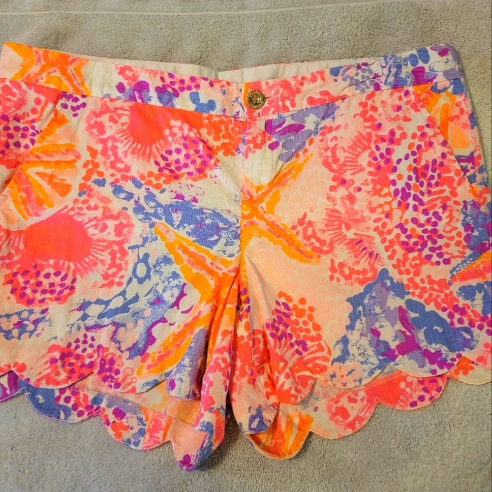 Lilly Pulitzer Buttercup Shorts - Size 14